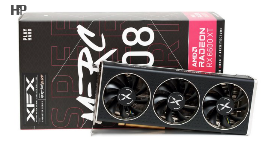 VGA XFX MERC 308 Radeon RX 6600 XT 8G OC 3 FAN thumb