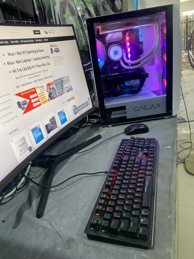 BỘ PC CORE I5 GEN 11 GEAR ĐẸP GIÁ RẺ, CHƠI ĐƯỢC CÁC TỰA GAME thumb