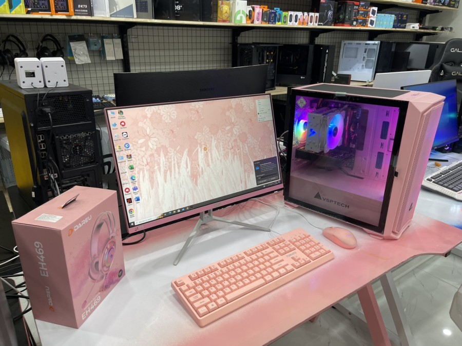 BỘ PC FULL HỒNG thumb