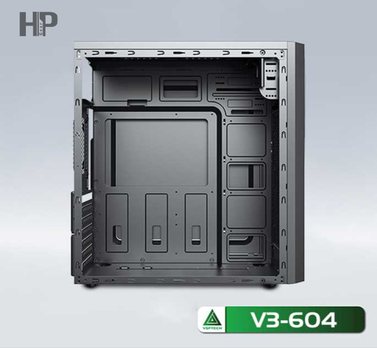 Thùng máy Case VSP Gaming V3-604 (No Fan) thumb