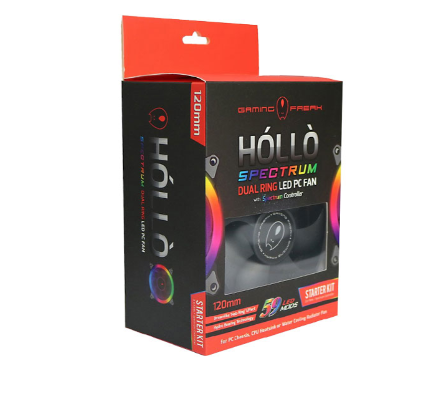 Fan Case Hollo 12cm RGB (Pack 2 Fan) thumb