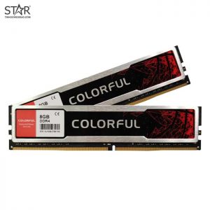 Ram DDR4 Colorful 8G Tản Nhiệt cũ