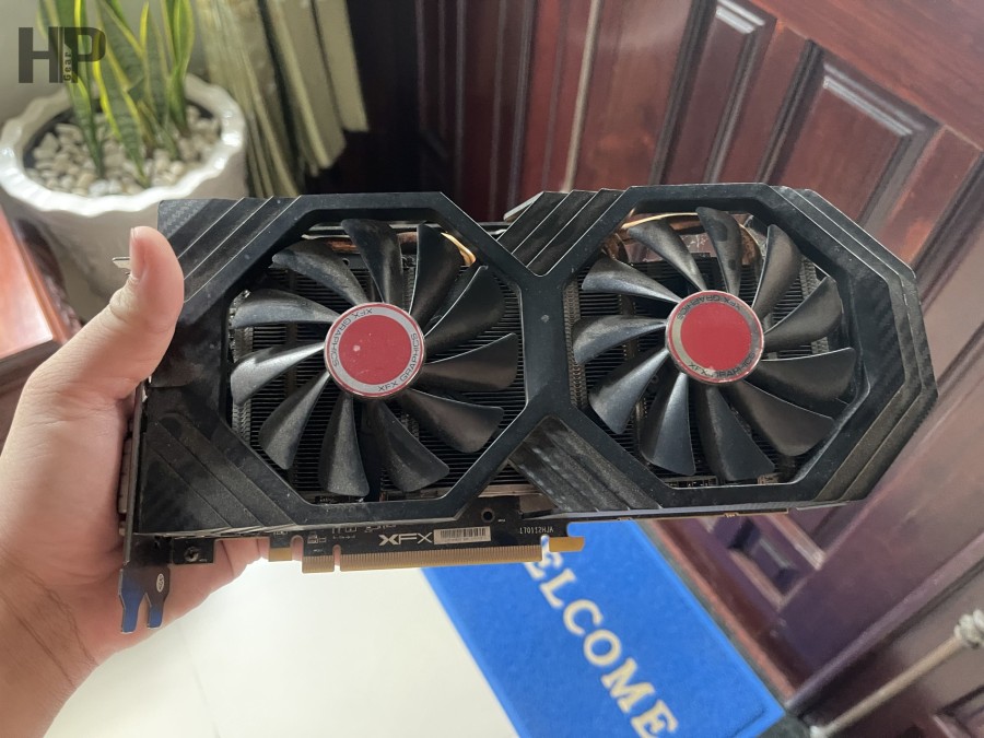 VGA RX580 XFX 4G 2 FAN CŨ thumb