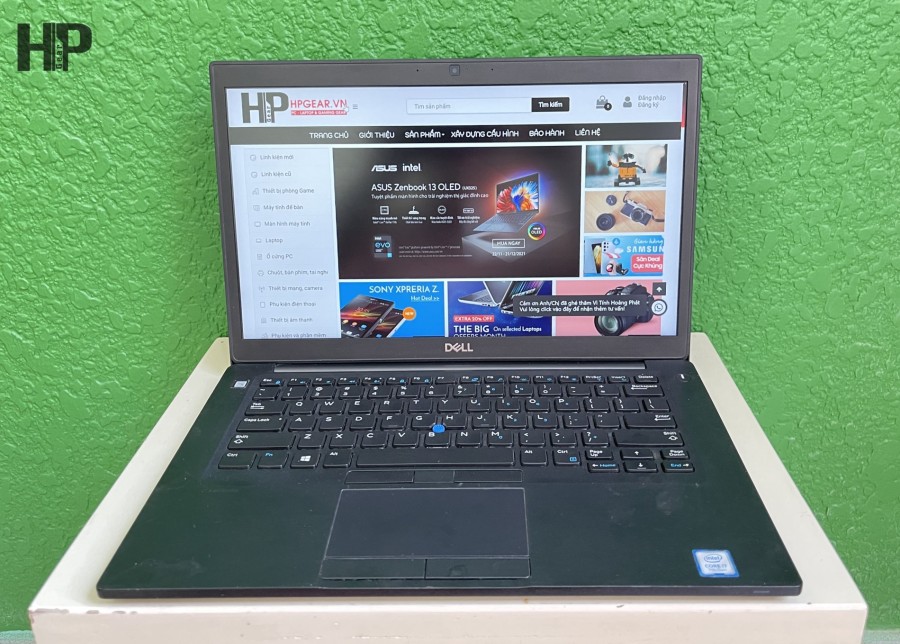 Laptop Dell Latitude 7480 - i5 7300U/ 8GB /256G SSD/ 14" FHD/ Win 10 Pro thumb