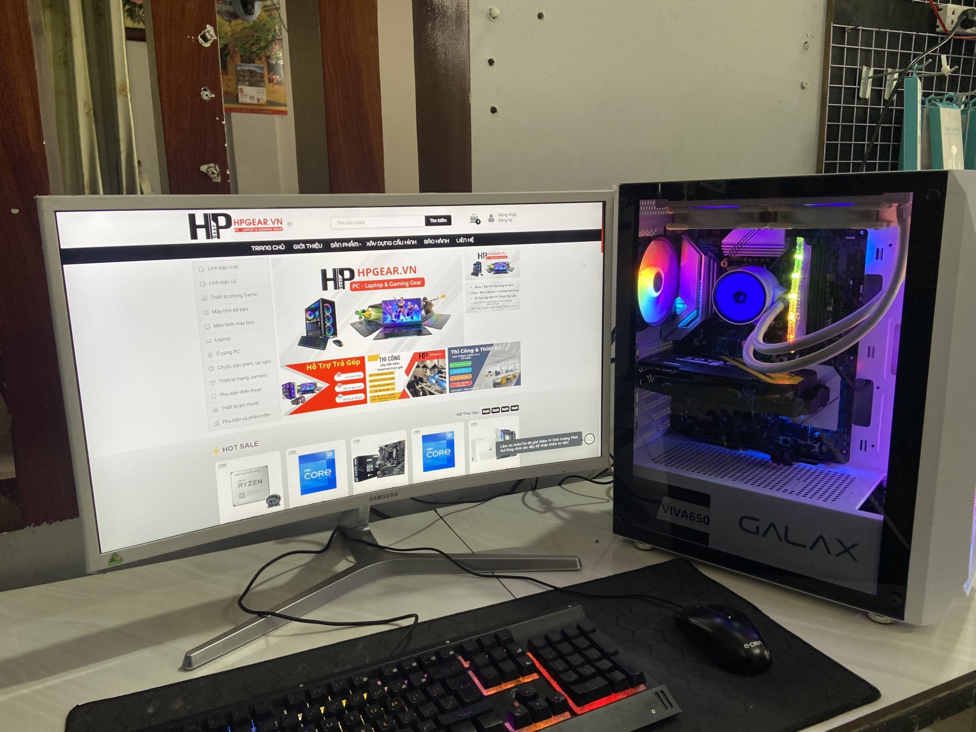 BỘ PC RENDER, ĐỒ HOẠ, CHƠI GAME: LMHT, FIFA04, PUBG, GTA5, CSGO,...