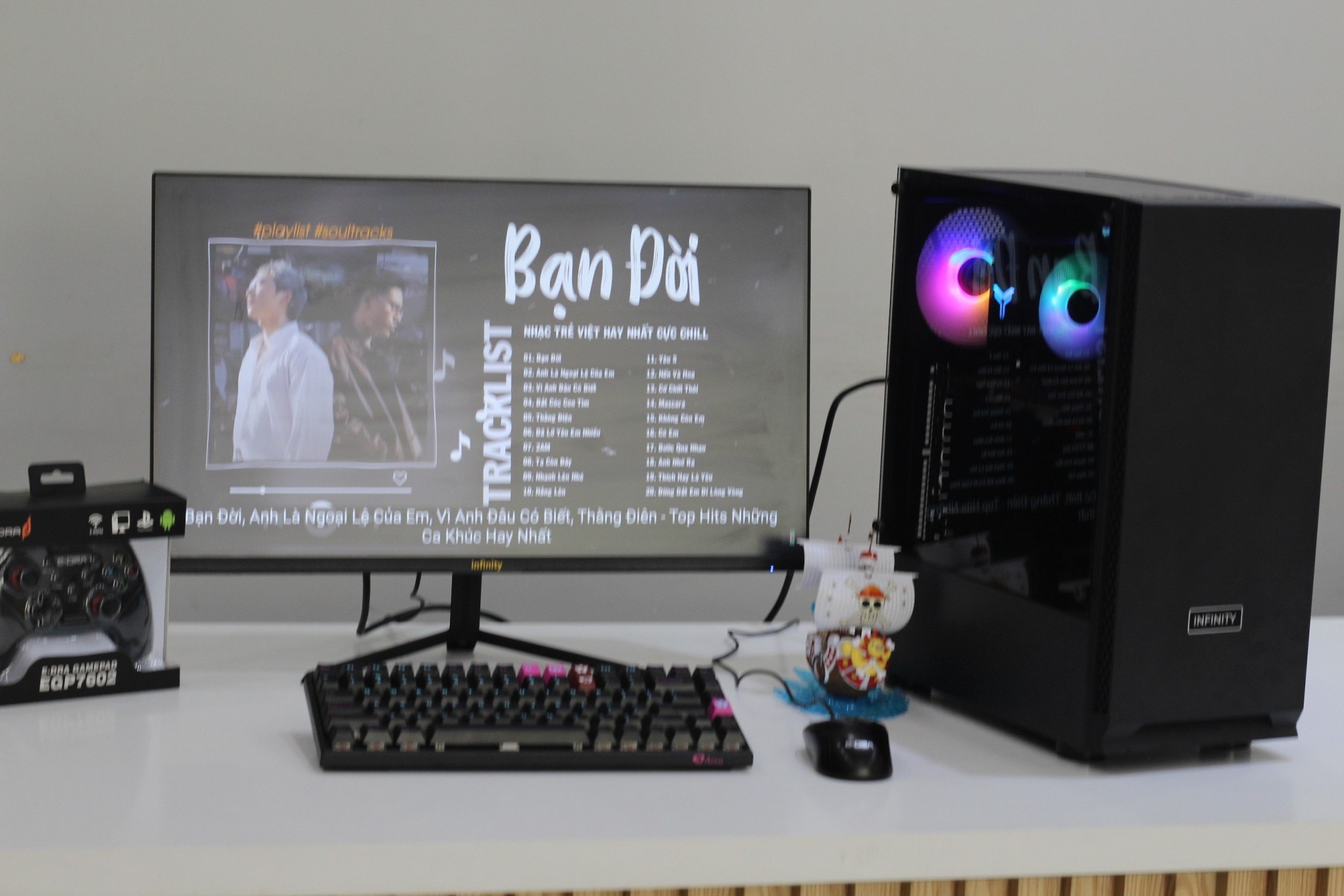 BỘ PC CHƠI GAME i3-8100: LMHT, FIFA 04, CS GO