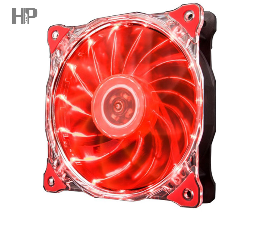 Fan Case Player 12cm Led Đỏ (15 Led)